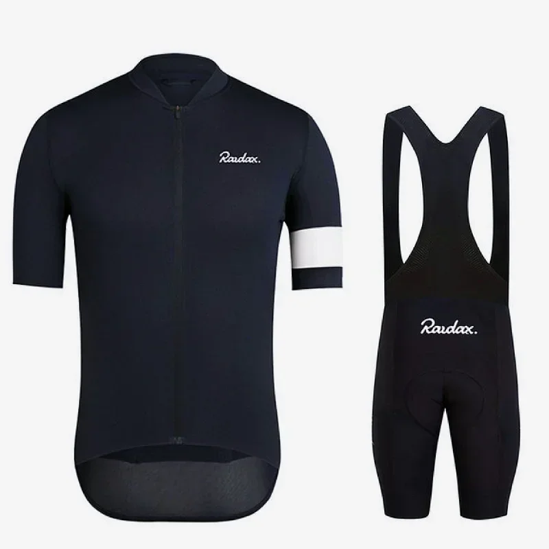 Raudax Cycling Clothing Road Uniform Cycling Set Summer Breathable Bicycle Clothes MTB Sportswear Men's Bike Clothing Set jersey cycling jersey cycling suit cycling jersey set