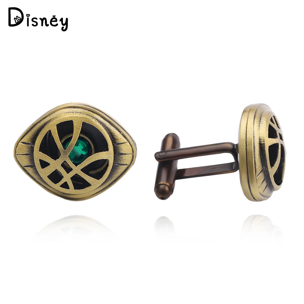 Marvel Superhero Doctor Strange Eye Of Agamotto Gemello Movie Avengers Trendy Vintage Men Shirt Gemelli Accessori Per Gioielli