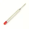 20pcsset L:3.9 In Ballpoint Pen Refills for Parker Pens,Medium Point blue red Black Ink 5