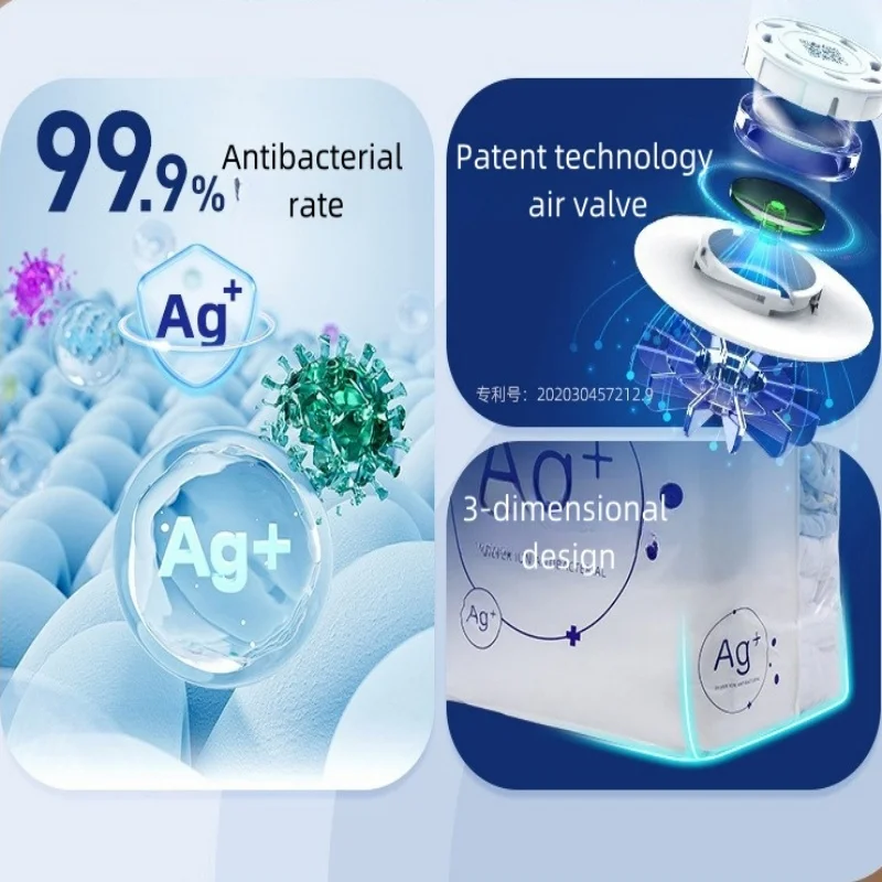 Antibacterial Vacuum Bags No Need Pump Large Plastic Storage Bag Storing Clothes Blanket Compression Bag Travel Accessories 2