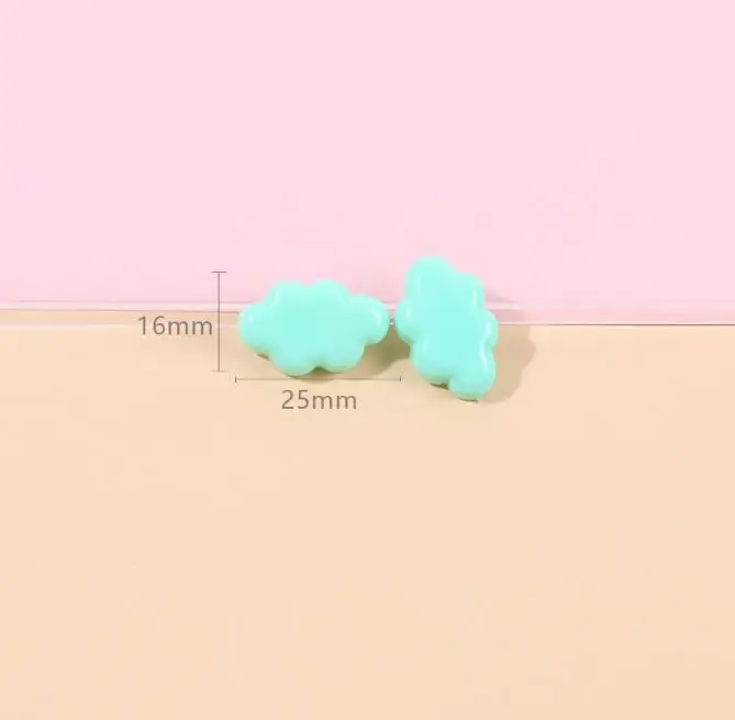 30pcs/lot Cute clouds Flat back Resin Cabochons Scrapbooking DIY Jewelry Craft Decoration Accessorie