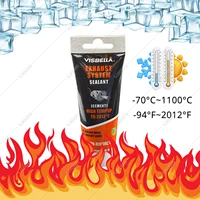Car Exhaust Pipe Repair Glue Sealant High Temperature Pipe Repair Glue Sealant Leaks Plugging Air Repair Adhesive Filler 75g 2