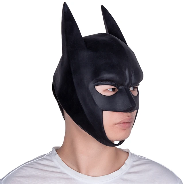 Adult Batman mask, Batman design party masks for women and men, black half  mask - AliExpress