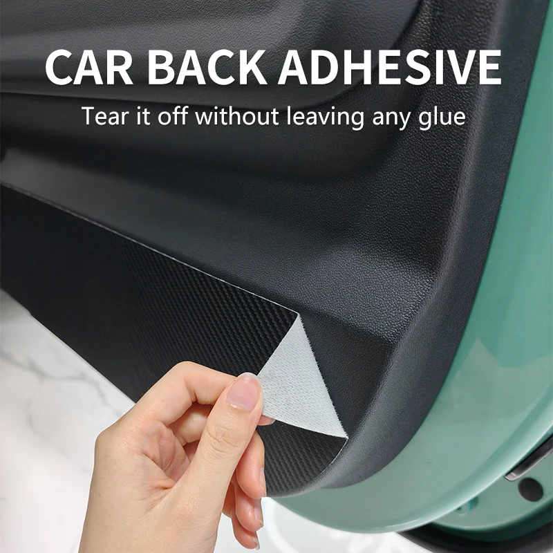 미니 쿠퍼 F65 F66 F67 U25 Countryman 자동차 도어 안티 킥 매트 스티커 토양 방지 어린이 킥 패드 자동차 액세서리