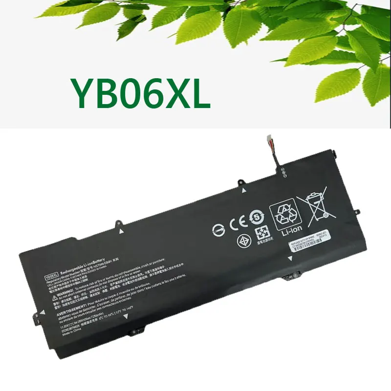 

YB06XL Laptop Battery For HP Spectre X360 15-CH002TX CH013TX CH070NZ CH034NG CH030NZ HSTNN-DB8H DB8V TPN-Q200 928427-271