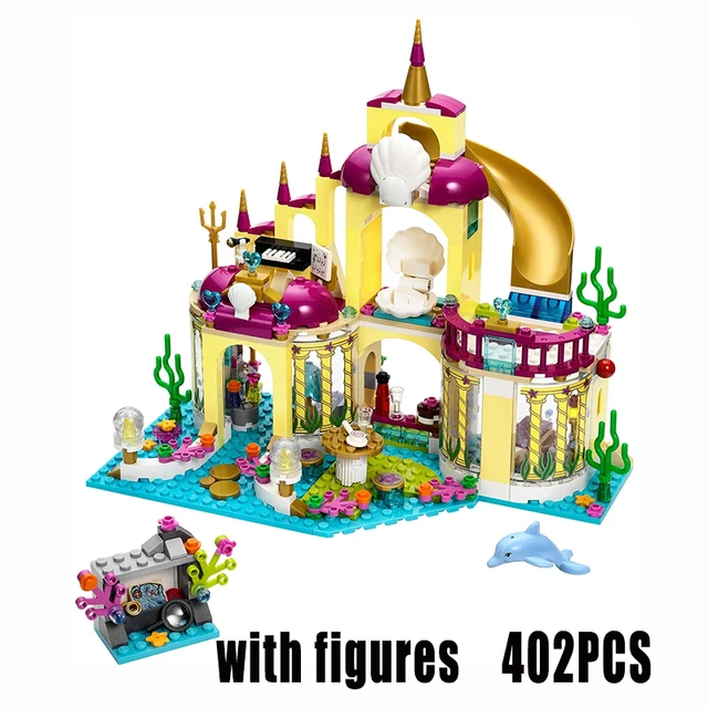 Stock Friend Series Girl Princess Castle 10435 10436 Classic Animated Bricks Compatible 41062 41063 Building Blocks Kids Toys 4