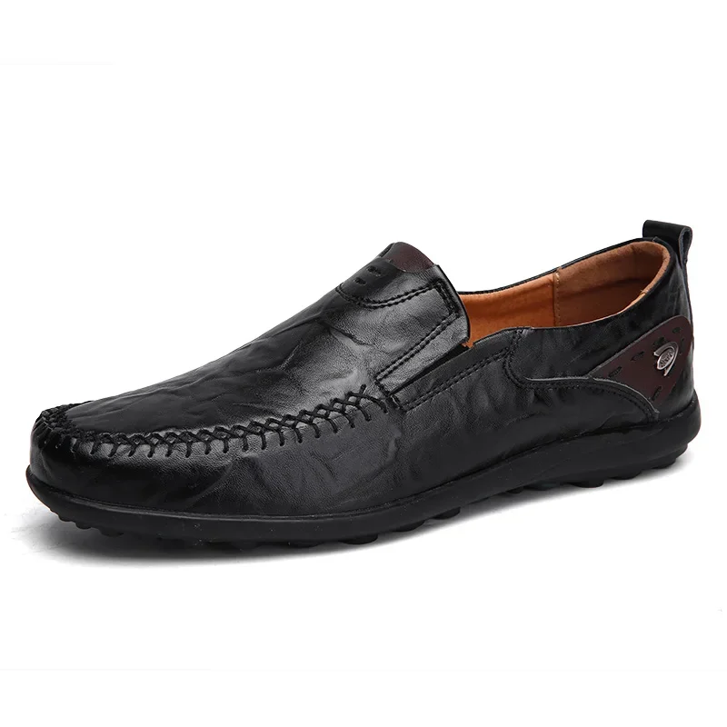 Leather Shoes Men's Loafers