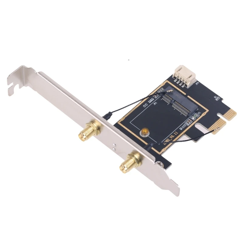 금속 구조 M.2 표준 PCIex4x8x16 슬롯 M.2 데스크탑 M.2 PCIe 변환기용 확장 WiFi 카드 어댑터