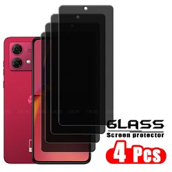 Privacy Anti - Spy Tempered Glass Screen Protector - 4 Pack, 9H HD Clarity for Moto G84 (4 Front Glass)