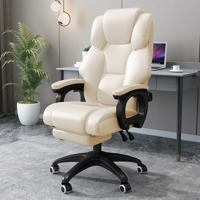 Comfortable Ergonomic Office Chair Pillow Luxury High Back Lift Swivel  Office Chair Cushion Wheels Sillas Office Furniture - AliExpress
