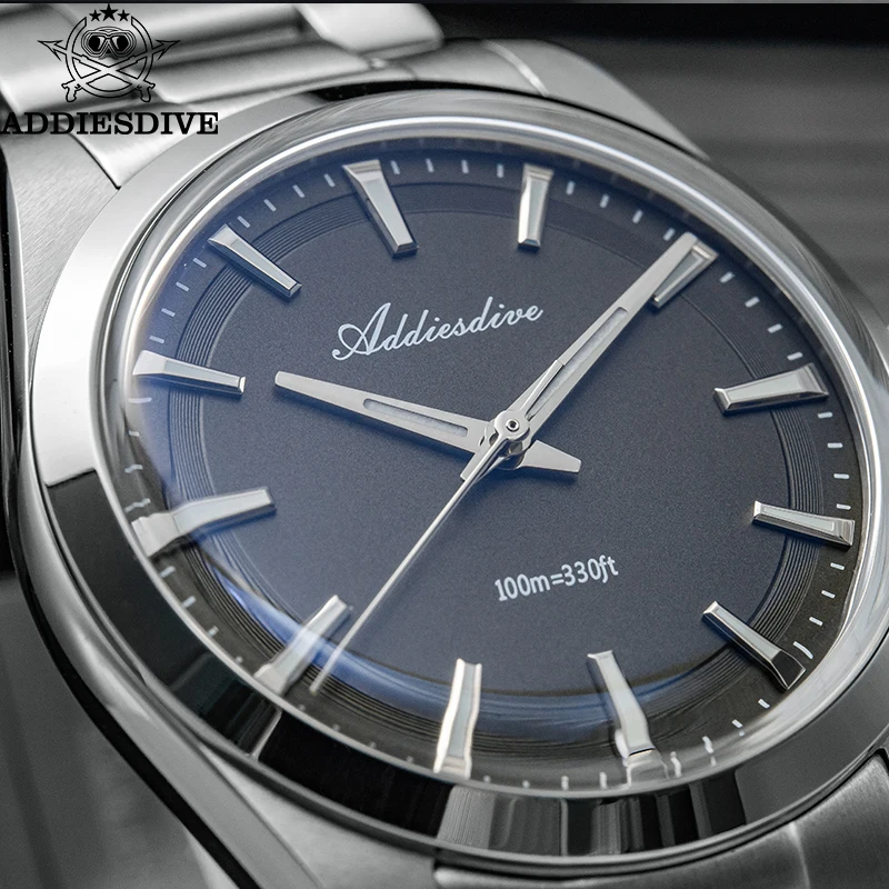 ADDIESDIVE 36mm Watch For Men BGW9 Blue Luminou 316L