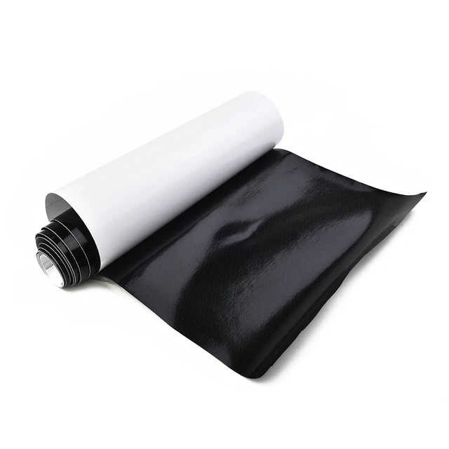 20cm 30cm 50cm Width Gloss Black Vinyl Wrap Adhesive Film Air Release Decal  Sheet - Car Stickers - AliExpress