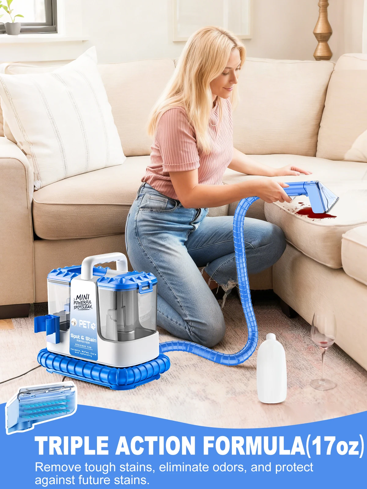 32KPa Carpet & Upholstery Cleaner Machine 3