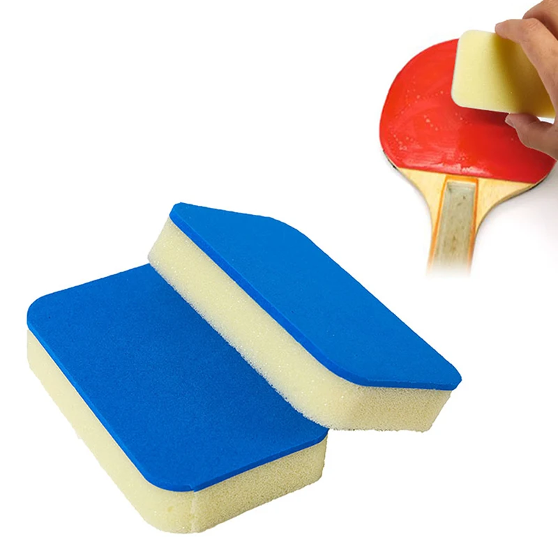 

1pc Portable Table Tennis Cleaning Sponge Easy To Use Ping Pong Racket Rubber Cleaner Tennis Racket Care Accessories