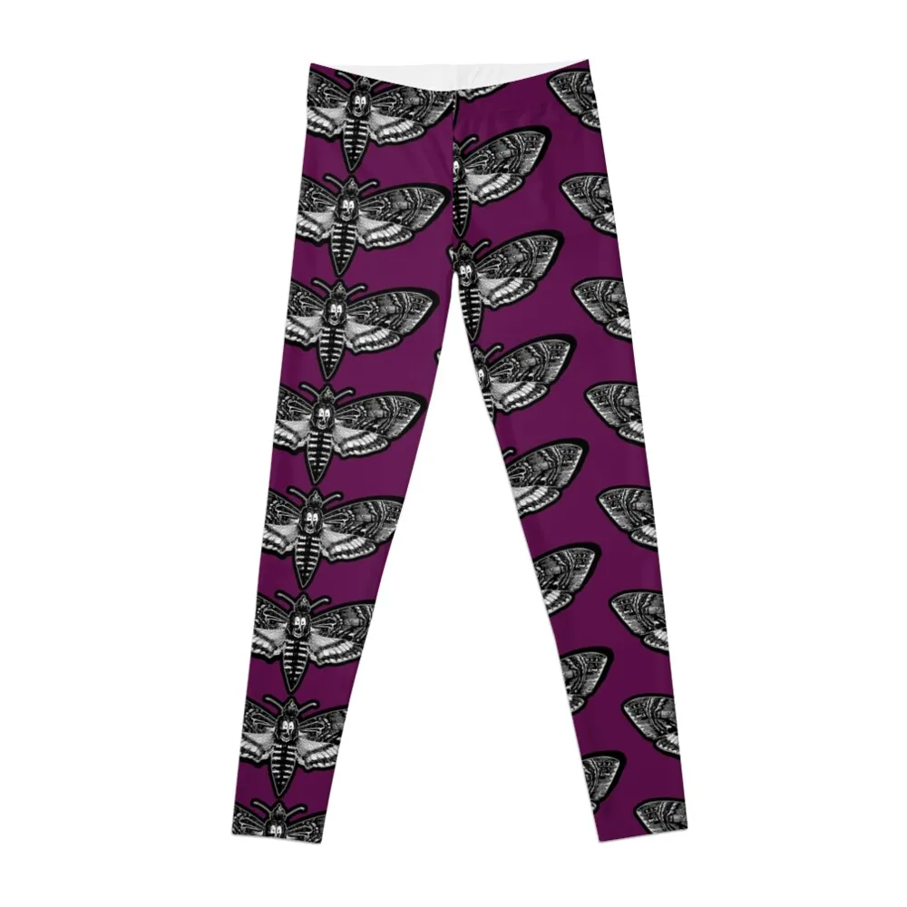 

Deaths Head Moth - Silence of the Lambs Leggings gym womans legging pants raises butt Womens Leggings