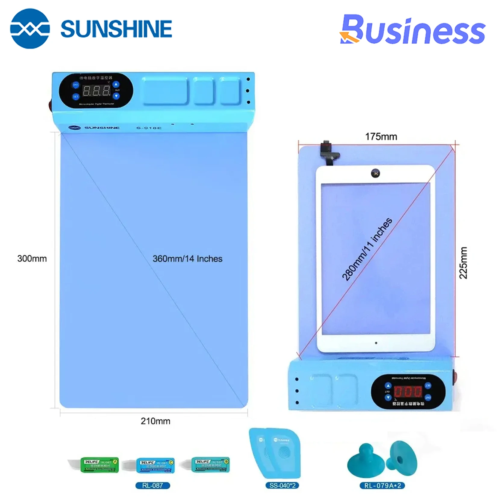 新品 iPad修理 LF-918E LCD スクリーン セパレーター Amazon.com: LF-918E Heating Pad LCD Screen Separator