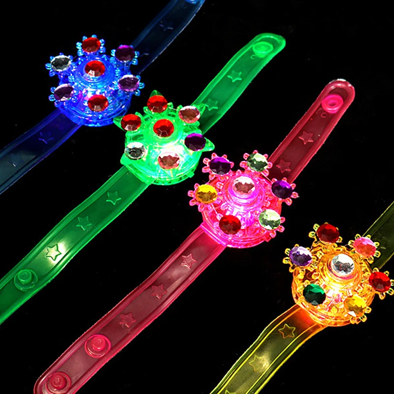 Description Picture 4 of itemWedding Party Supplies Rave Accessories Glow in the Dark Neon Led Bracelets Children's Birthday Surprises Child Favors Event
