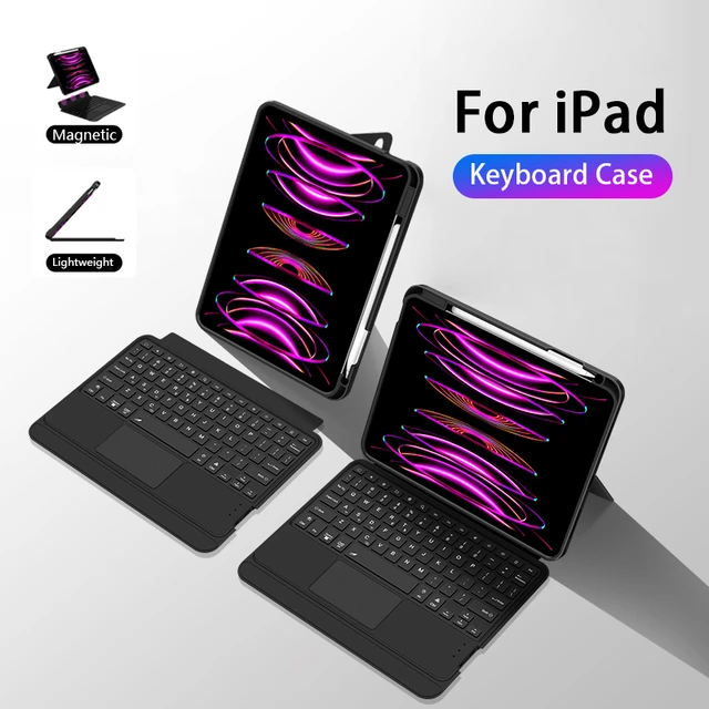 Magic Keyboard Case For iPad Pro 12.9 11 12 9 2023 7th 8th 9th