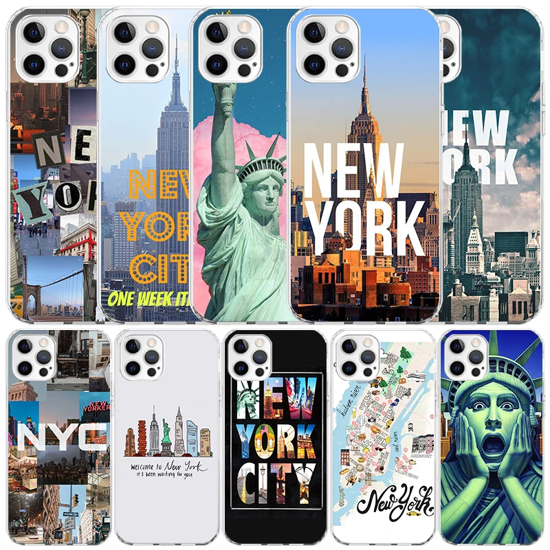 NYC New York City Soft TPU Phone Case - Air Cushion Design