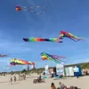 6.5M 3D Rainbow Rotating Soft Kite Tail Hanger Outdoor Beach Performance Kite Easy To Fly and Tear Resistant Cometa Gigante 6