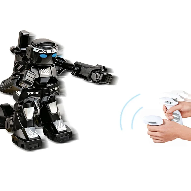 2.4G Mini RC Battle Fighting Robot Infrared Sensing Intelligent Sound Combat Remote Control Robot Gifts Toys Boys 4