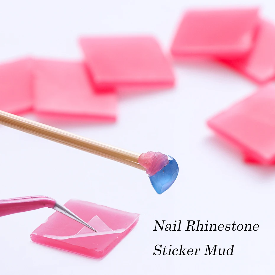 Nail Paste Sticker Mud Rhinestone Diamond Painting Picker Clay Drawing Dotting 1 Set DIY Nail Art Manicure Salon Tools nail art tools,nail art picking tools,rhinestone picker pen,rhinestone picking tool
