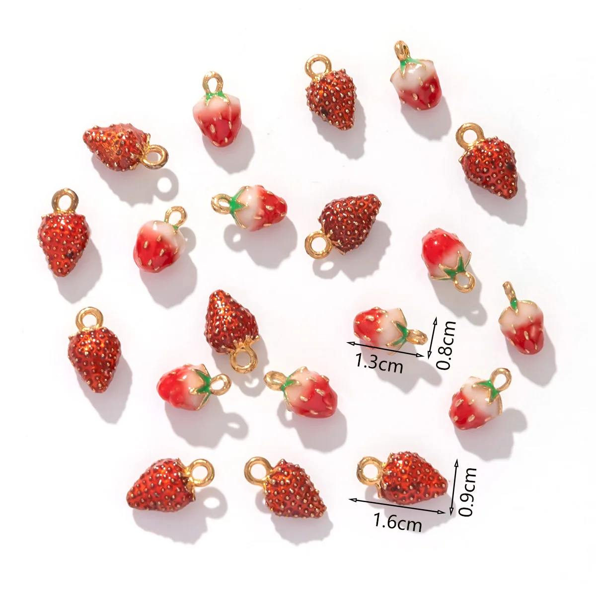 Guanabana Strawberry Handmade Charm