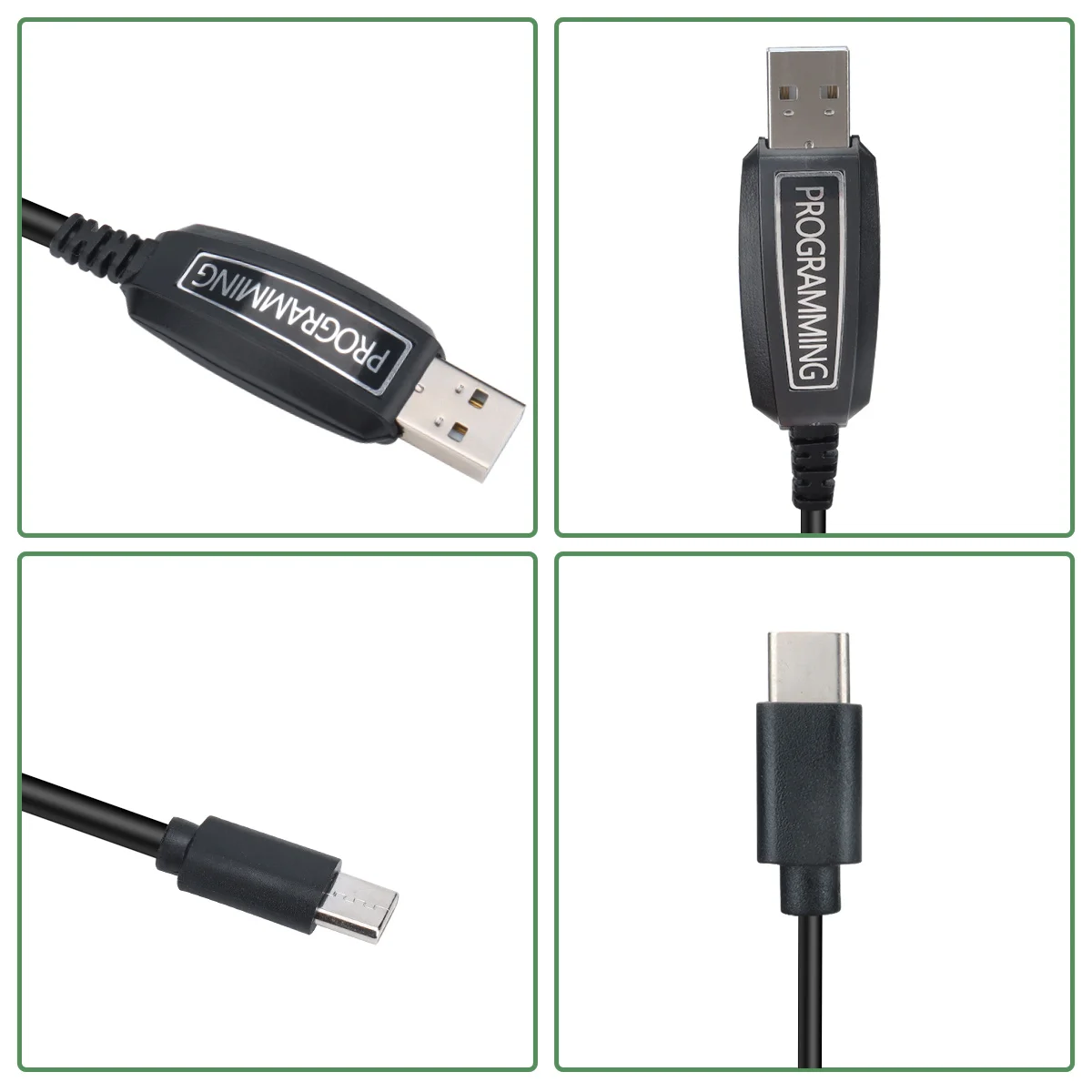 USB Programming Cable Type-C Support Windows System For UV-98 PLUS UV-99 R-5000