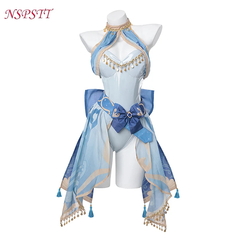 

ROLECOS Nilou Cosplay Costume Genshin Impact Nilou Bunny Costume 2 Styles Original Sexy Women Jumpsuit Outfit Suit