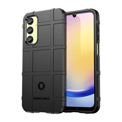 Soft Shield Anti-Knock Matte Back Cover for Smartphones - Heavy-Duty Armor Protection Case (Black)