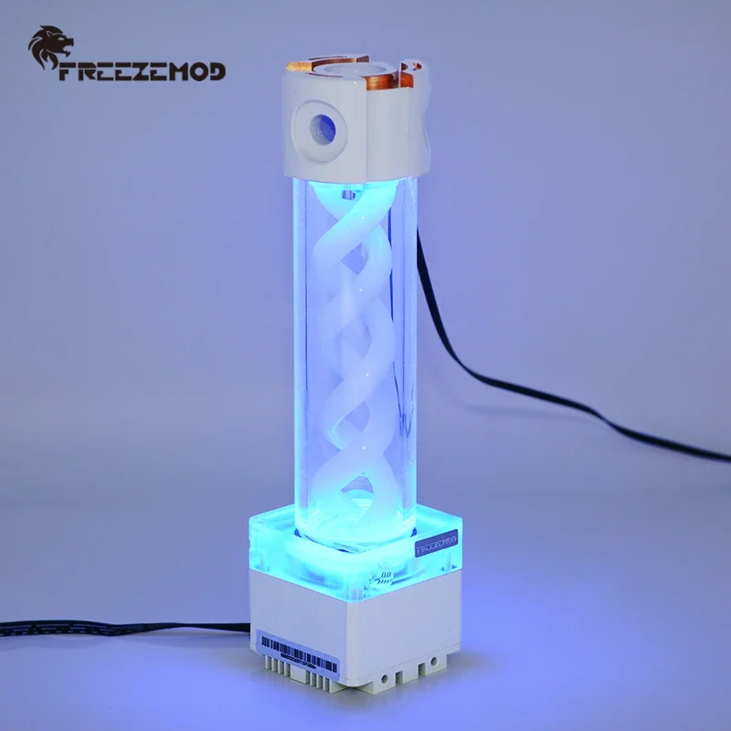 Refrigeração do Computador pc Water Cooler Rgb Luz Tanque de Água Bomba Aura Pwm Velocidade Controle Cabeça Metros de Fluxo 800l Pub-fs6mb-pub-fs6mb