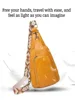 Women's Crossbody Soft Leather Fashion Work Chest Bag 5