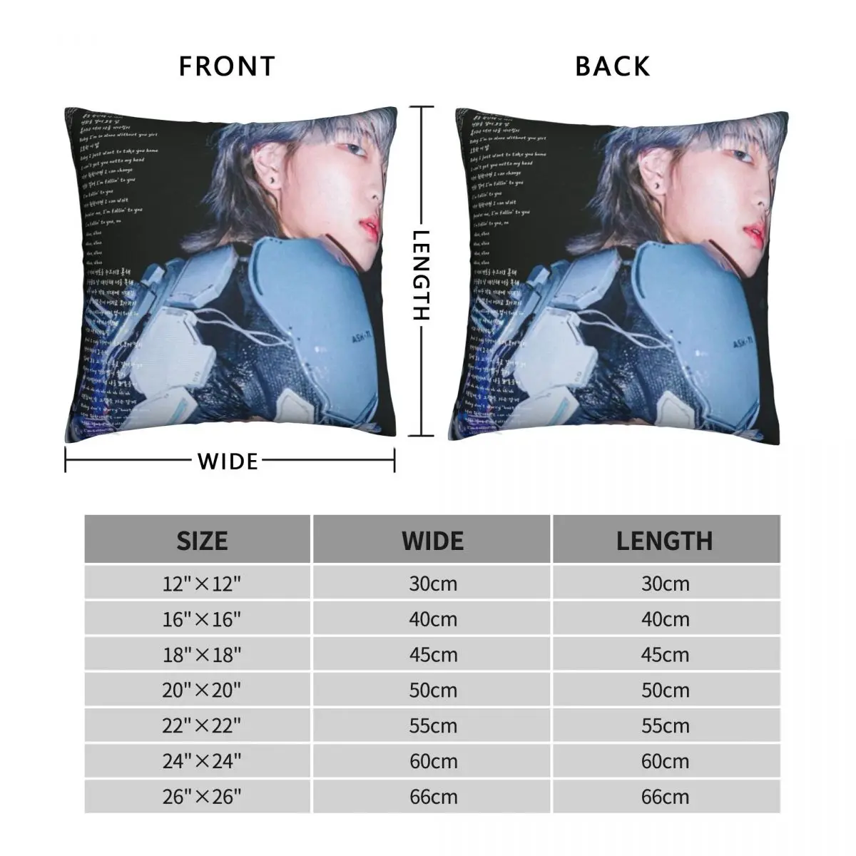 Рисунок 4 - Квадратная наволочка Ash Island Error