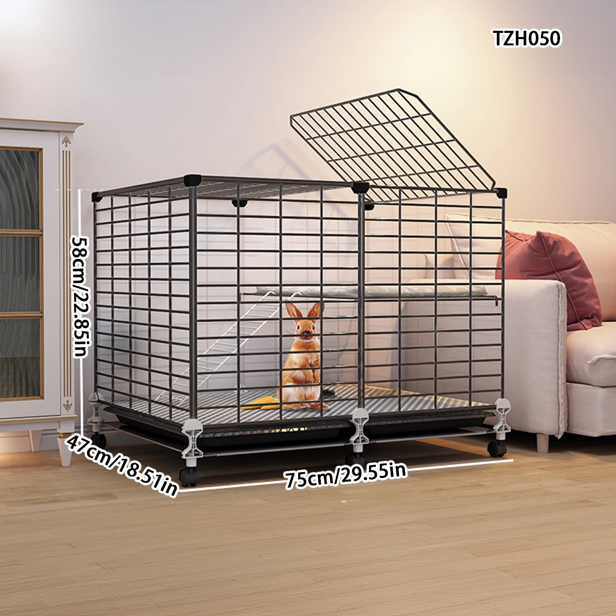 Double-Layer Rabbit Habitat 4