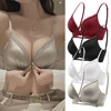 Fashion Elegant Maternity Bras Wireless Push-Up Bra with Front Closure Women Extra Lift and Support Underwear for Small Bust 1