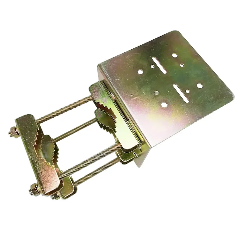 Outdoor Large Size Support Bracket for Motorcycles Iron Zinc Tube Clamp Card Holder Fixed Support Base for Electric Motorcycles