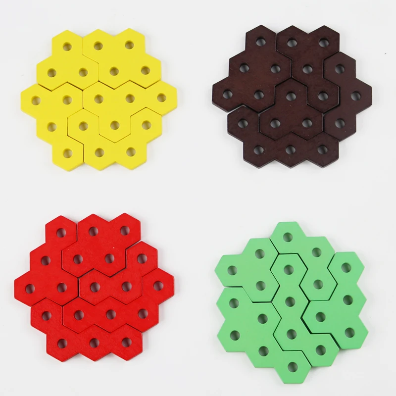 Burger Sorting Stacking Toys Children Montessori Wooden Toys Toddlers Preschool Educational Infant Hamburger Shape Pair Puzzle
