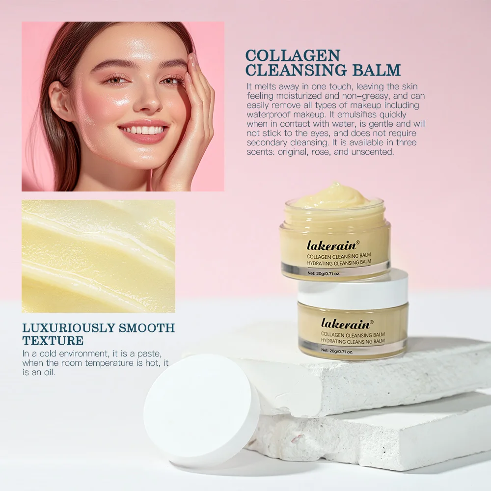 Eyelash Extensions Remover Collagen Cleansing Ultra Nourishing Treatment Balm Deep cleansing Hydrating Softens and nourishes the 6