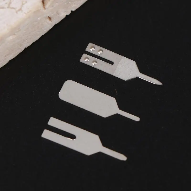 *TS 100Pcs 스테인레스 스틸 배터리 스폿 용접 패드 양극 및 음극 연결 패드 배터리 핀