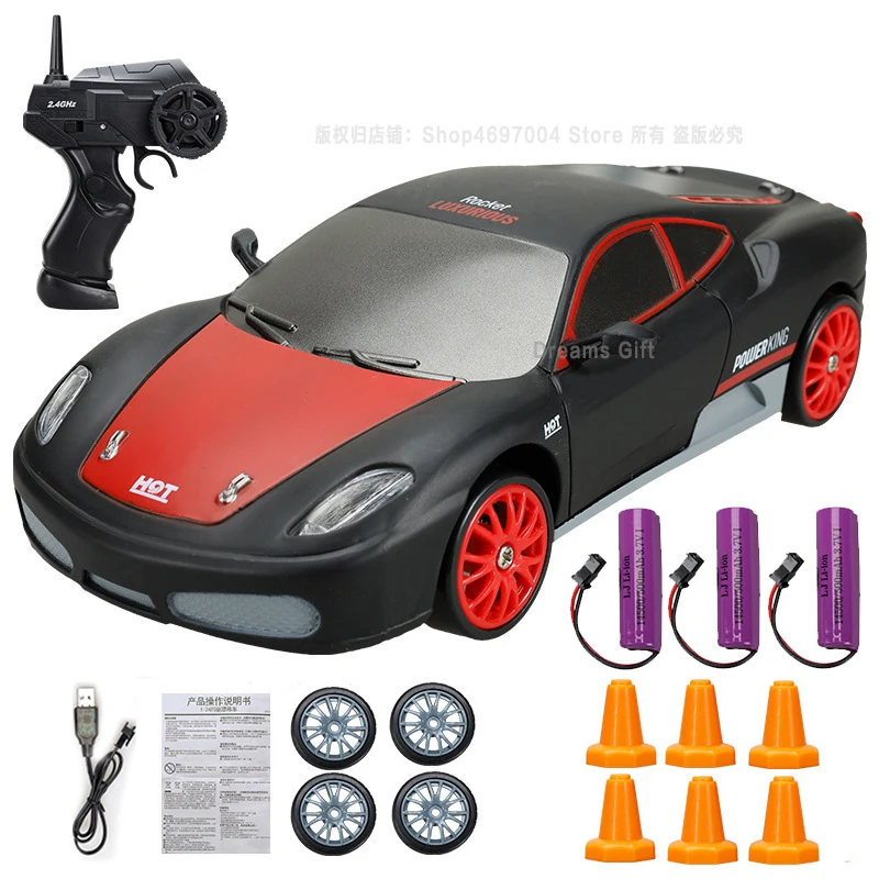 18cm 1/24 ̸ ̴ 4WD 帮Ʈ rc ڵ ҳ    ڵ  峭 ferngesteuertes auto carros a control remoto