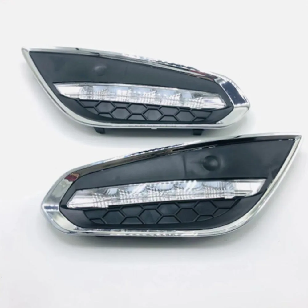 ForVolvoS60V60CarDRLLEDDaytimeRunningLight2011to2014Light
