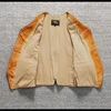 Yellow Spring Leather Vest Men Single Breasted Casual Style Plus Size 5XL Genuine Natural Sheepskin Slim Fit Short Vest 3