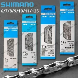 SHIMANO DEORE XT HG701 HG601 11 Speed Chain 9 10 11 12 Speed Bike Chains Mtb Current M7100 M8100 HG53 54 95 Bicycle Chain