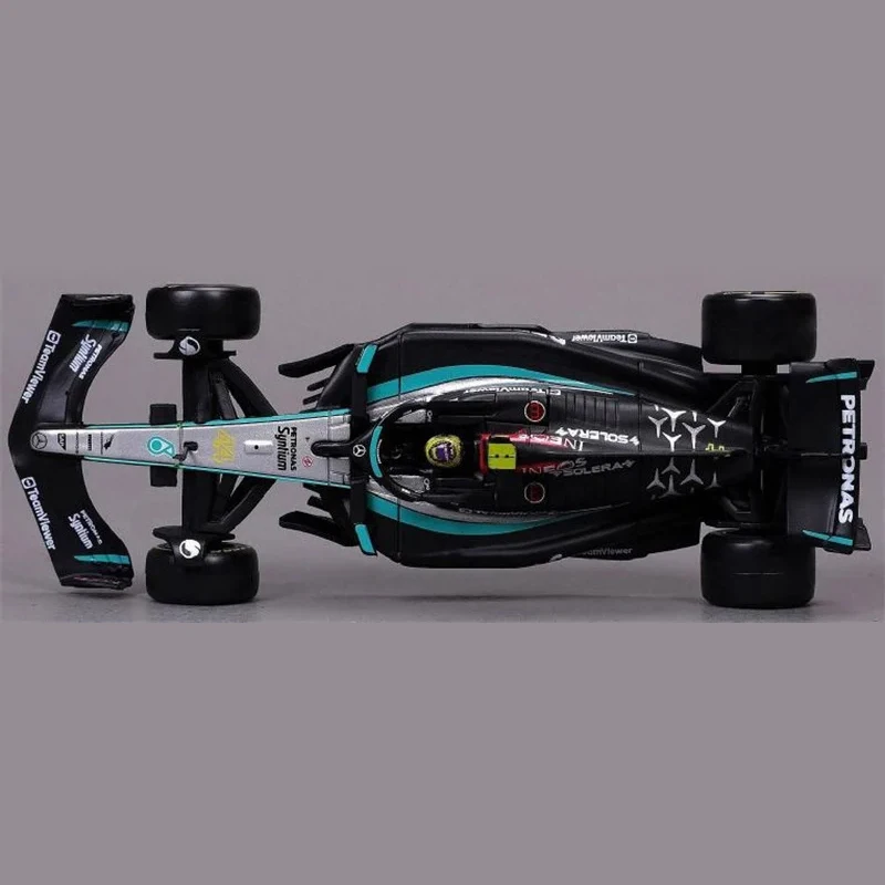 Bburago 1:43 2024 F1 Alloy Car Model Formula Racing Die Cast Toy SF24 RB20 W15 MCL38 Red Bull Mercedes New Season 6