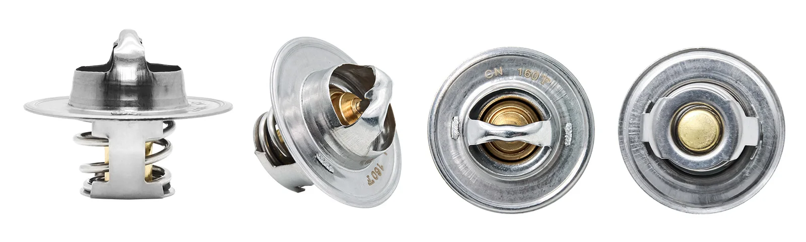 807252Q5 Thermostat Kit 160° with Plastic Sleeve for MerCruiser V6 V8 4.3L 5L 5.