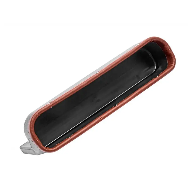 Portable Car for Seat Pockets PU Leather Console Side Filler with Non-