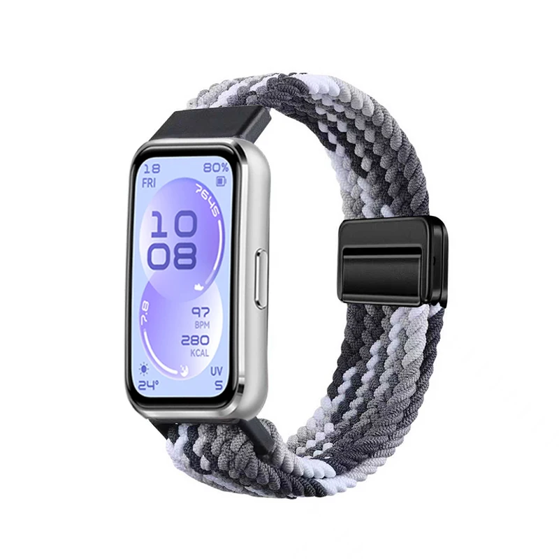 Braided Sport Magnetic Strap - Elastic Smartwatch Bracelet