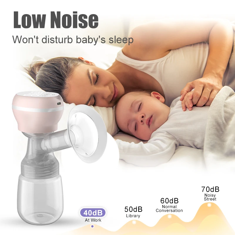 Electric Breast Pump Intelligent Integrated High Suction Breast Pump Breast Milk Postpartum Painless and Silent Breast 6