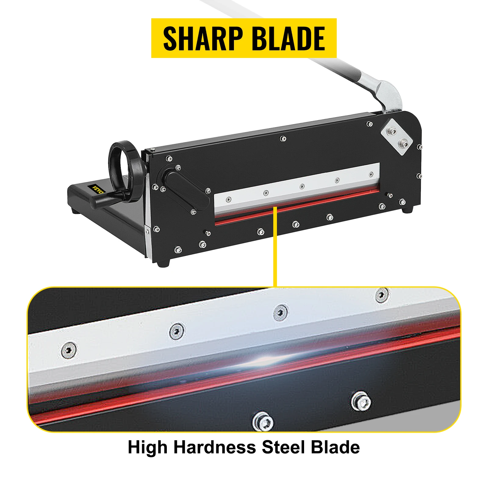 Manual Paper Cutter Guillotine Trimmer for Office Laboratory