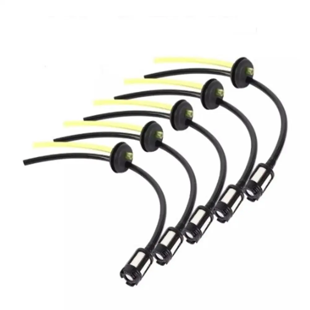 트리머 호스 브러시 커터 호스 파이프, 연료 가솔린 탱크 필터 오일 파이프, 전기톱 부품용 잔디 트리머, 139, 140, gx35 용, 5 개 